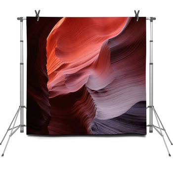 Antelope Slot Canyon Arizona Sandstone Fleece Backdrop