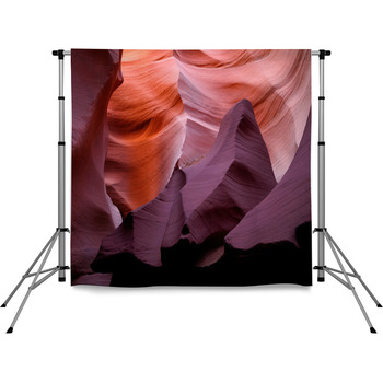 Antelope Slot Canyon Arizona Pole Pocket Backdrop