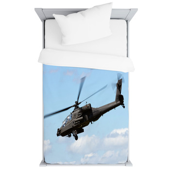 Apache Helicopter Toddler Duvet