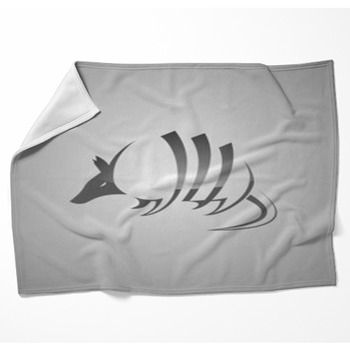 Armadillo Logo Woven Throw Blanket