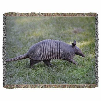 Armadillo Woven Throw Blanket