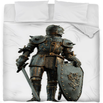Armatura Medievale Fleece Bed Blanket