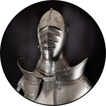 Armour Round Rug