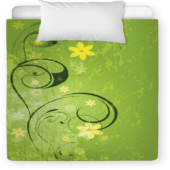 Arrière-plan Fleuri Toddler Comforter