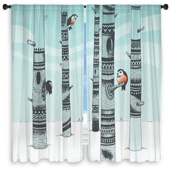 Artistic Window Curtains