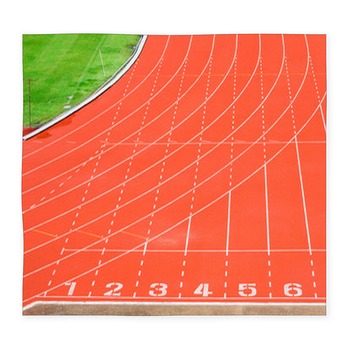 Athletics Track Custom Size Floor Mat