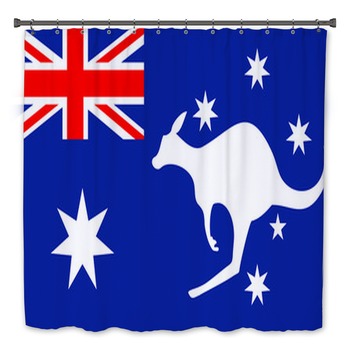 Australian Flag Bath Decor
