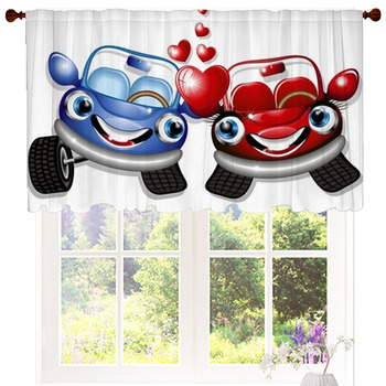 Cartoon Drapes Window Treatments Black Out Custom Sizes