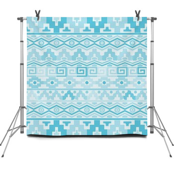 Aztec Background Fleece Backdrop