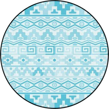 Aztec Background Round Rug