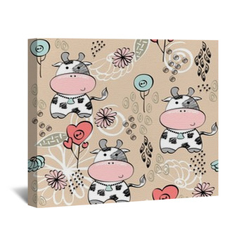 Cow Wall Decor in Canvas, Murals, Tapestries, Posters & More