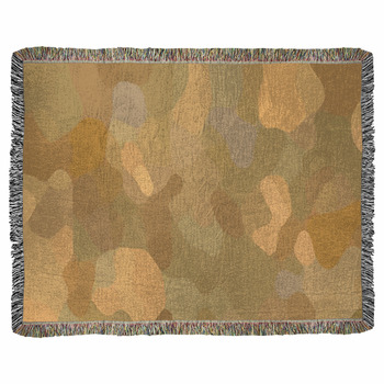 Background With Faint Texture And Woven Throw Blanket
