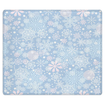 Background With Snowflakes Area Rug