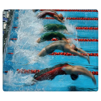 Backstroke Start Bath Mat