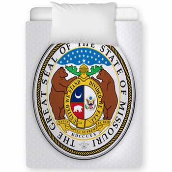 Badge Us State Seal Missouri 3d Toddler Comforter