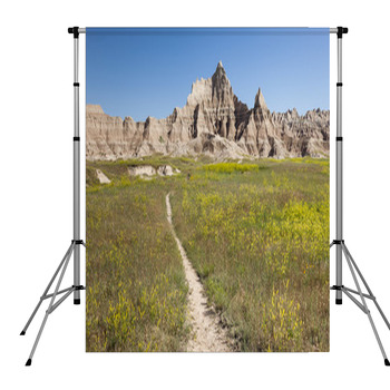 Badlands Pole Pocket Backdrop
