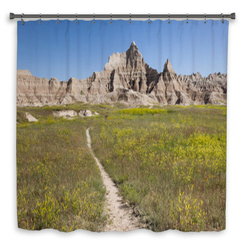 Badlands Shower Curtain