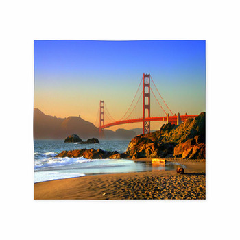 Baker Beach, San Francisco Custom Size Floor Mat