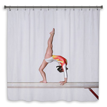 Balance Beam Shower Curtain