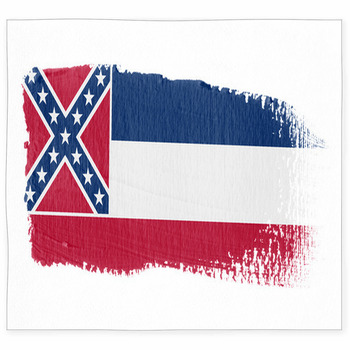 Bandiera Mississippi Custom Size Floor Mat