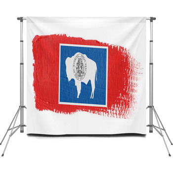 Bandiera Wyoming Custom Size Backdrop