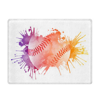 Baseball Ball Bath Mat