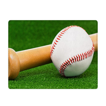 Baseball Ball Bath Mat