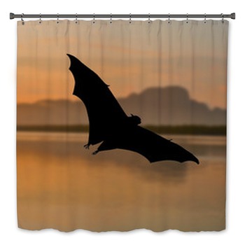 Bat Bath Decor