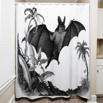 Bat Vampyr 1893 Shower Curtain