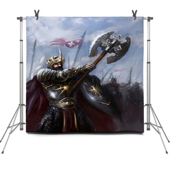 Battlefield Fleece Backdrop