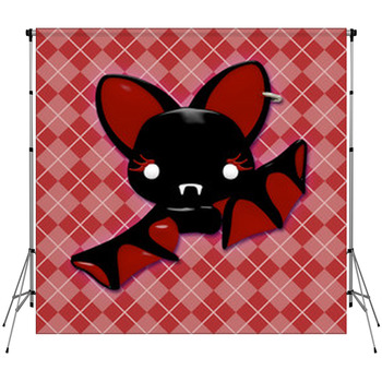 Batty Fleece Backdrop