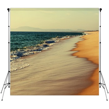 Beach Custom Size Backdrop