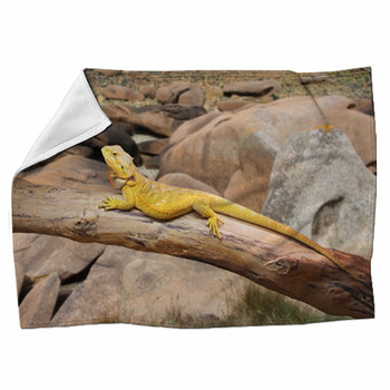 Bearded Dragon Fleece Blanket