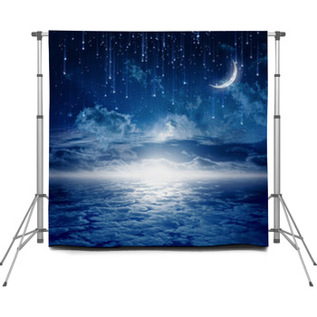 Beautiful Night Custom Size Backdrop