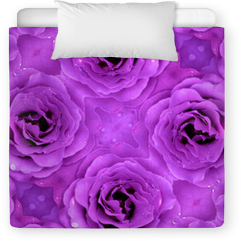 Beautiful Purple Flower Background Toddler Comforter