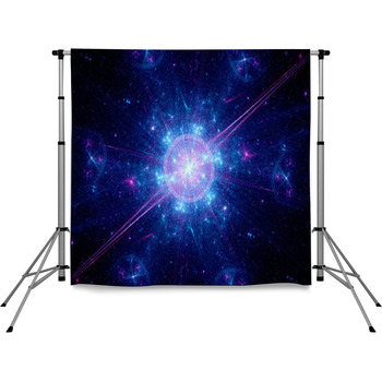 Big Bang In Space Pole Pocket Backdrop