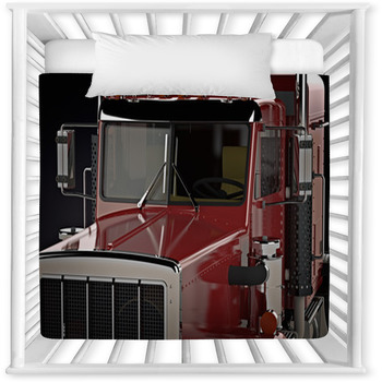 Big Truck Baby Crib Comforter