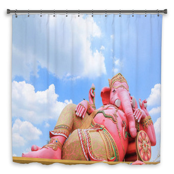 Biggest Ganesha Shower Curtain