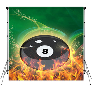 Billiard Background Custom Size Backdrop