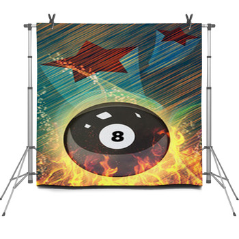 Billiard Background Fleece Backdrop