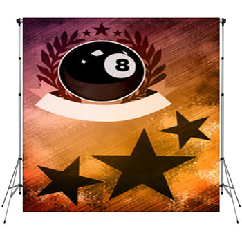 Billiard Background Fleece Backdrop