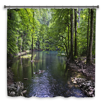 Biograd Lake Shower Curtain