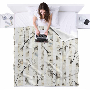 Birch Tree Blankets