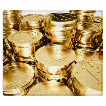 Bitcoin Area Rug
