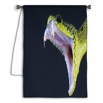 Biting Snake Towel