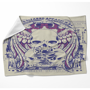 Bizarre Apparel Woven Throw Blanket