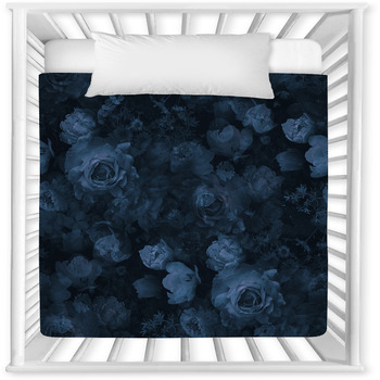 Black And Blue Nursery Decor