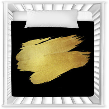Black And Gold Nursery Decor