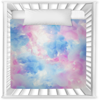 Blue And Pink Nursery Decor