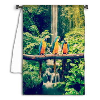 Blue-and-Yellow Macaw Towel